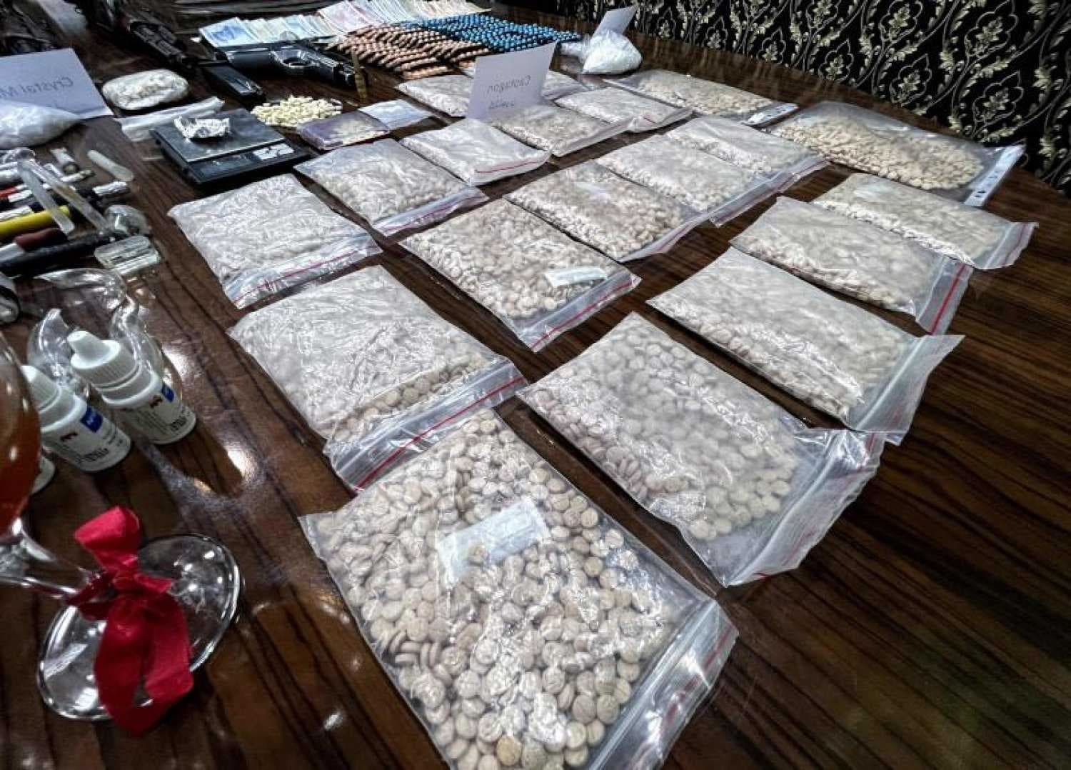 ضبط كميات كبيرة من "الكبتاجون" في الأنبار