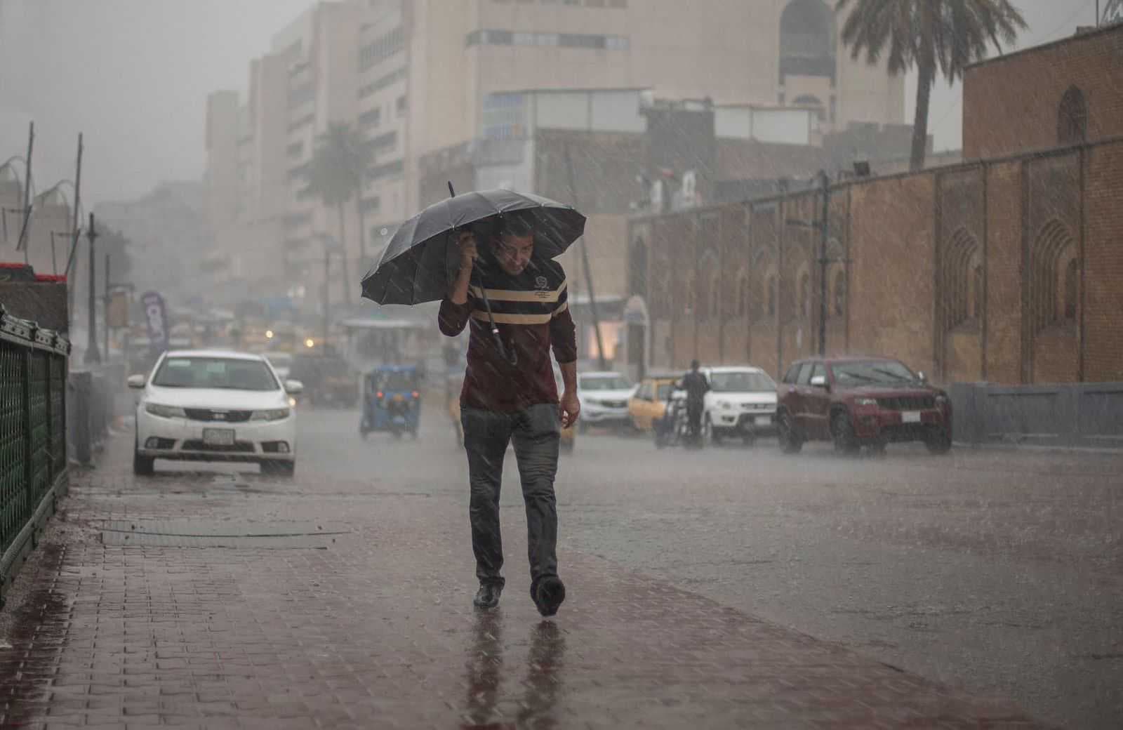 توضيح من الانواء الجوية بشأن تساقط الامطار هذا الاسبوع