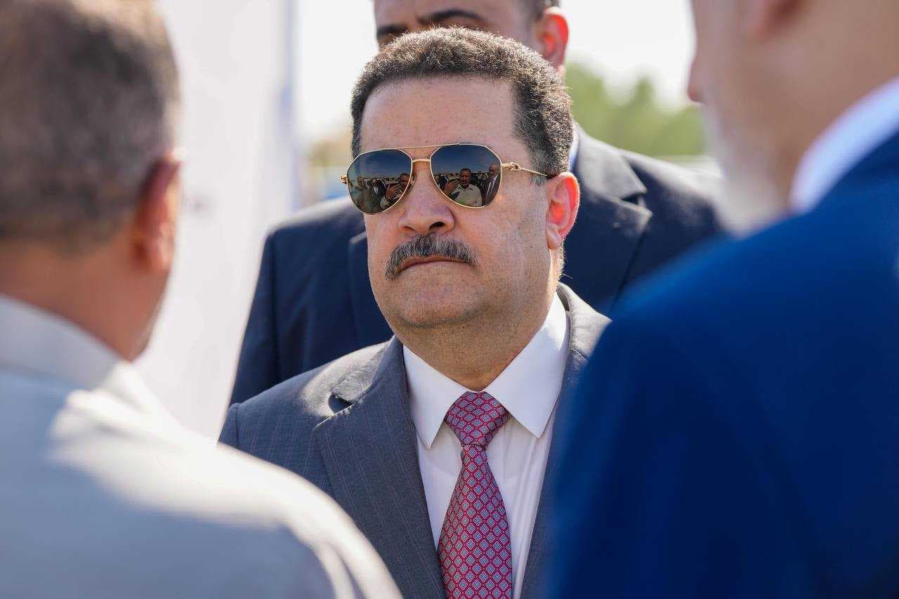 السوداني يصل مطار الموصل ويتوجه من هناك إلى دهوك