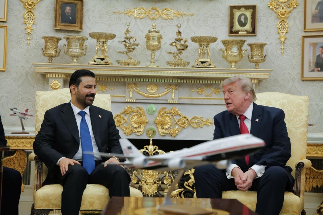 ترمب. شرف عظيم لي أن أستضيف رئيس الوزراء العراقي