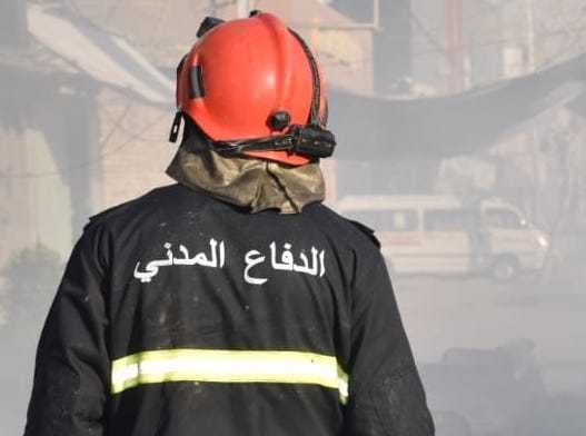 اندلاع حريق بمجمع سكني قيد الإنشاء في اربيل
