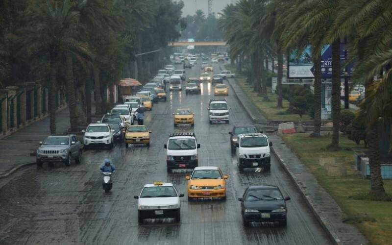 طقس العراق: أمطار وضباب وانخفاض في درجات الحرارة