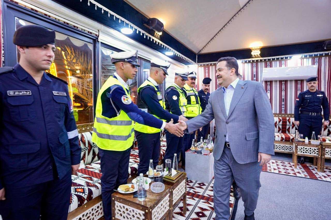 السوداني: الأمن والاستقرار ثمرة تضحيات الشهداء وثقة المواطن أساس الدولة