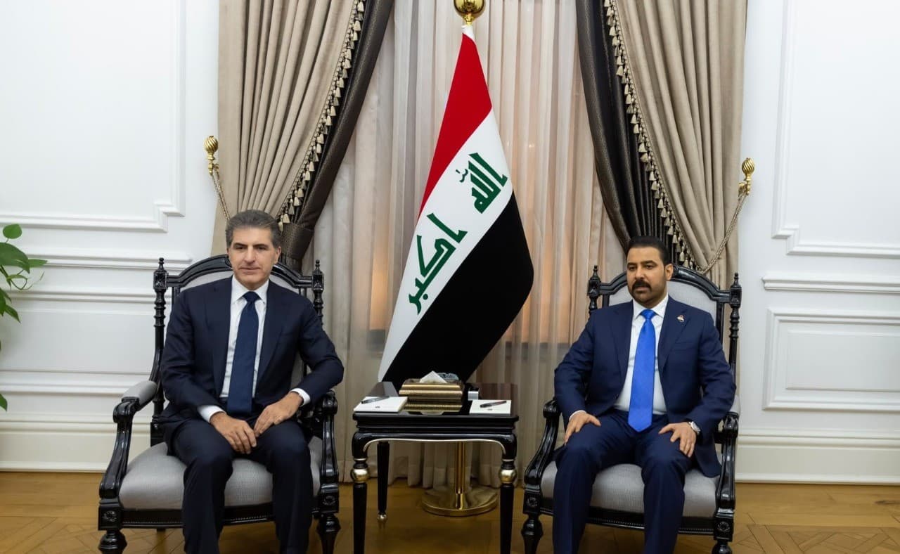 نيجيرفان بارزاني يؤكد للزيدي دعم اقليم كردستان لإنجاح تنفيذ البرنامج الحكومي