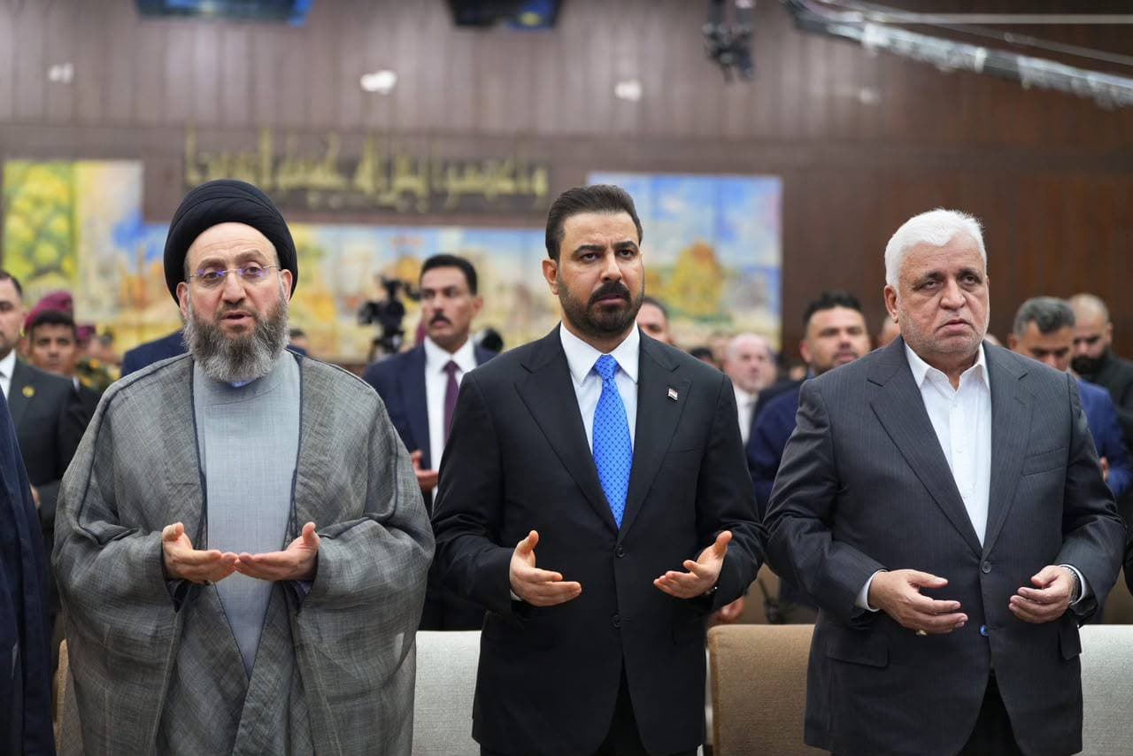 بالصور.. رئيس الوزراء يشارك في الحفل المقام بمناسبة ذكرى تأسيس الحشد الشعبي
