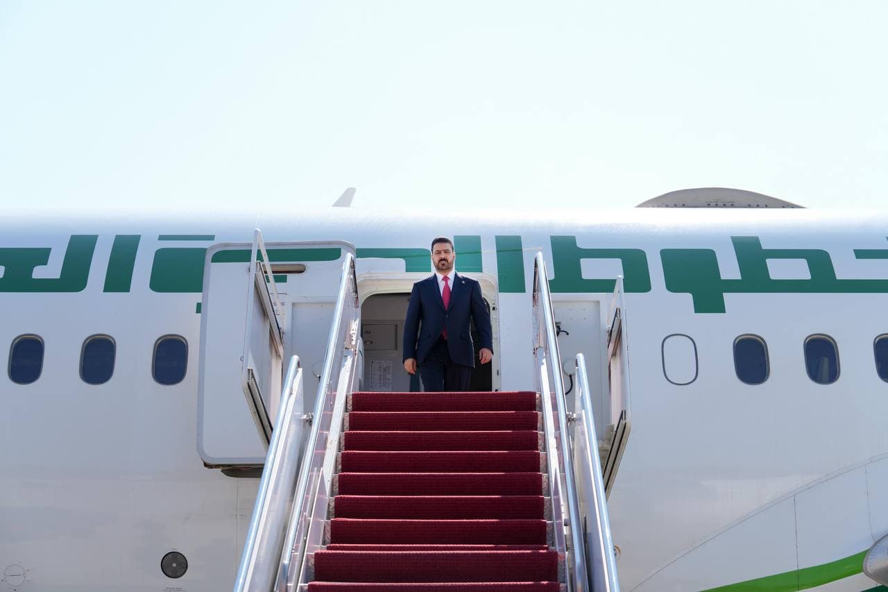 رئيس الوزراء علي الزيدي يصل الدوحة لتقديم واجب العزاء إلى أمير دولة قطر